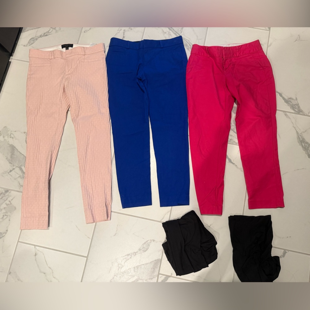 NWOT Sloan 0p banana republic professional pants plus free two black leggings